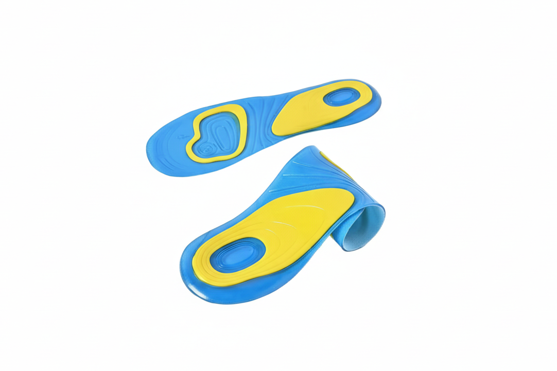 Sports Insole with Shock Absorbing Gel Cushion